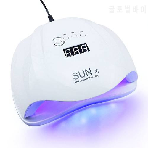 SUN M3 90W Nail Dryer UV LED Nail Lamp LCD Display Hybrid LEDs Dryer Lamp for Curing Gel Polish Nail Manicure Tools