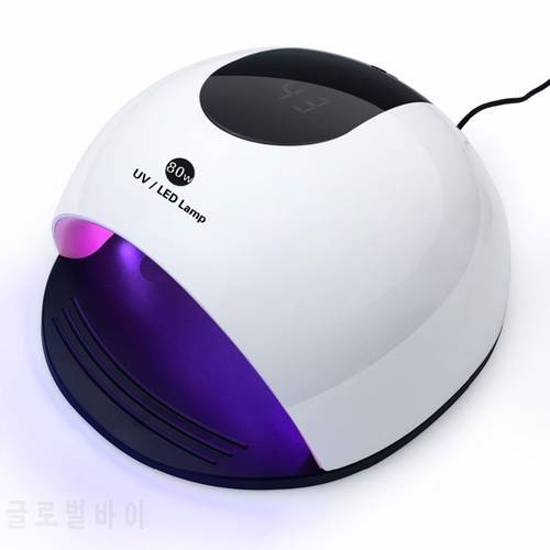 NEW 72W/48W UV lamp LED Lamp For Nail Dryers Machine Lamp For Curing UV Gel Polish With 4 Timer Auto Sensor Nail Art Tool