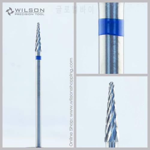 Cross Cut - Standard(5000328) - ISO 190 - Tungsten Carbide Burs - WILSON Carbide Nail Drill Bit&Dental Burs
