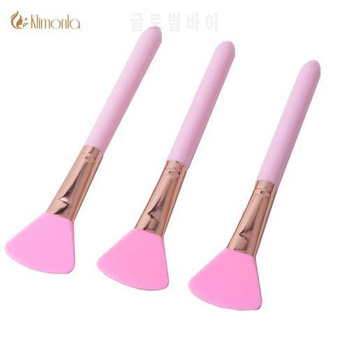 3pcs/lot Professional Soft Silicone Mask Brushes Face Skin Care Mixing Mud Brush Facial Mask For Girl Cosmetic Tools