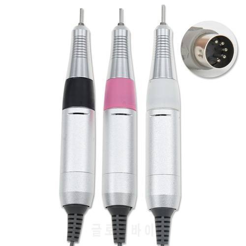30000RPM Nail Drill Machine Handle Handpiece For Electric Manicure Drill Machine Accessories Nail Art Tools Four Color Choice
