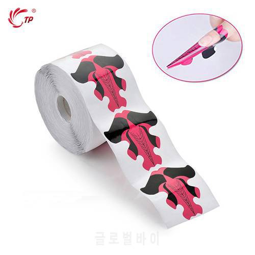 TP Stiletto Nail Extension Forms Stickers for Gel Acrylic Tips Extension Professional Nails System Builder Mold Design Nail Form