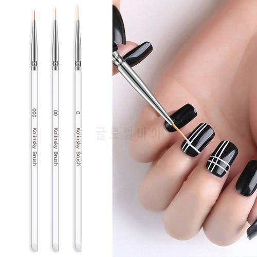 3Pcs Nail Dotting Pen Varnish Semi Permanant Uv Gel Polish Dotting Painting Tools Beauty Manicure Nail Markers Art Pencil Kit