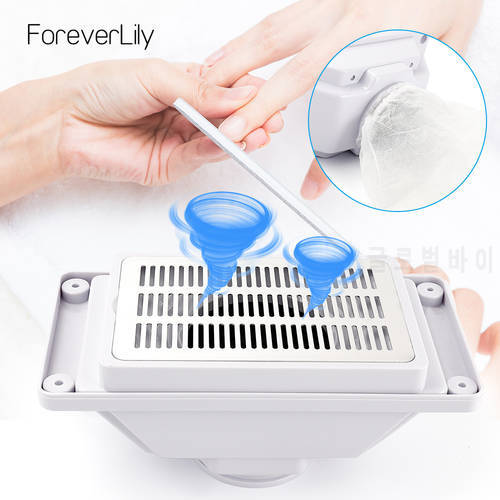 Built-in Table Desk Nail Dust Suction Vacuum Cleaner SD-39C SD-43C Nail Polishing Collector Manicure Pedicure Nail Art Machine