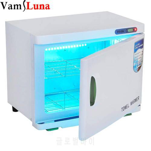 23L Sterilizing Cabinet Machine With UV lamp Towel Warmer UV sterilizer For for Massage Facial Spa Beauty Salon Nails Shop