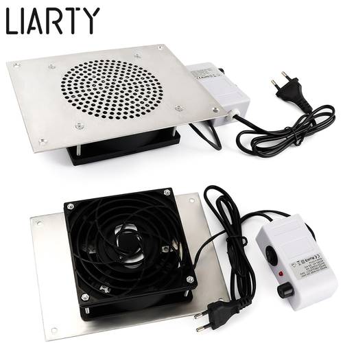 Liarty Pro Strong Built-In Table Desk Nail Dust Collector Nail Vacuum Cleaner Suction Manicure Machine Nail Salon With 3 Bags