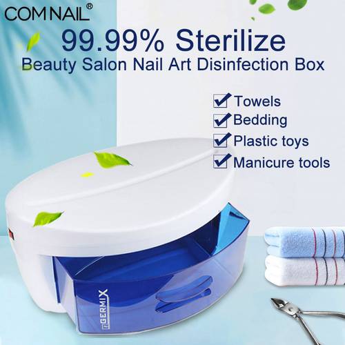 Sterilizer For Nails Ultraviolet Light Sterilizer Box Nail Tools UV Disinfection Cabinet Nail Art Tool Sterilizer Box Manicure