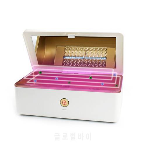 Dry Manicure Nail-Instruments UV Sterilizer Box Esterilizador Manicura UVC Ozone Disinfection Sterilizing Tool Sterilization Box
