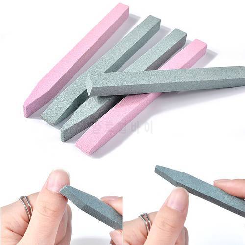 1PC Nail Files Grinding Stone Bar File Manicure Exfoliator Cuticle Remover Pedicure Polishing Block Professional Nail Art Tools
