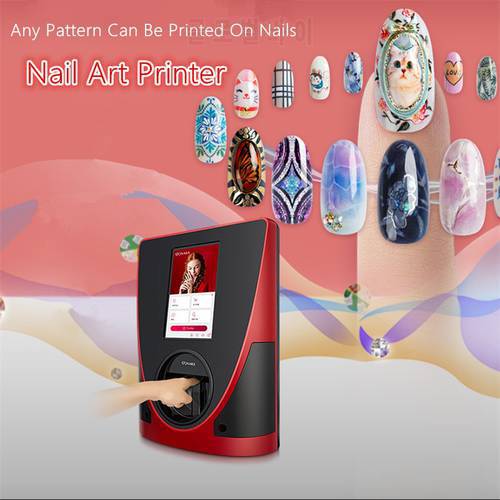 2022 Nails printer Mobile Nail Printer Professional Nails Art Equipment Nail Tools for Manicure Tool Print Photos Color Printing