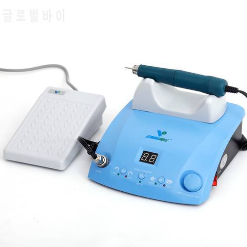 Dental Electric Brushless Micromotor QZ60 + 107 Double Lock, 50,000 RPM Polished Handpiece