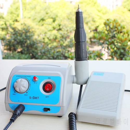 220V/110V New S-SMT Micromotor Strong WT 102L Brush Electric Handpiece for Dental Lab, Jewellery, Hobby, Nail Pedicure Manicure
