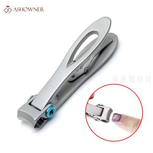 Nail Clippers Stainless Steel Nail Cutter Toenail Fingernail Manicure Cutter Thick Ingrown Toenail Scissors Nail Tools
