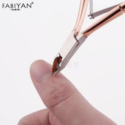 Nail Art Dead Skin Scissors Cuticle Nipper Cutter Manicure Stainless Steel Pliers Trimmer For Pedicure Care Finger Toe Tools