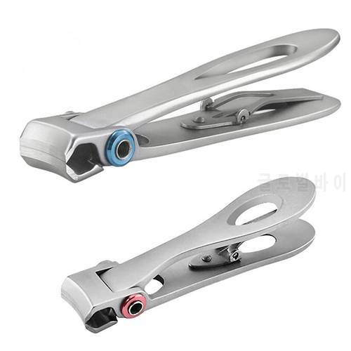 Professional Nail Cutter Stainless Steel Nail Clippers Toenail Fingernail Manicure Trimmer Toenail Clippers for Thick Nails