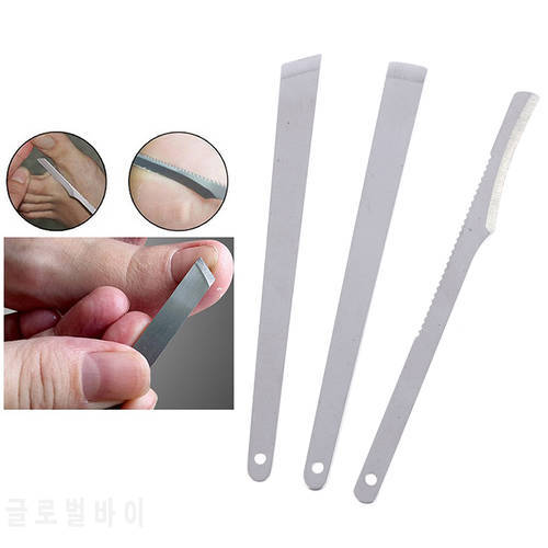 3Pcs/Set Manicure Pedicure Tools Toe Nail Knife Shaver Nail Clipper Dead Skin Remover Ingrown Cuticle Foot Care Tools