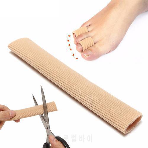 Fabric Gel Tube BToes Finger Separator Calluses Corns Blister Protector Cap Cover Practical Foot Care Toes Protect