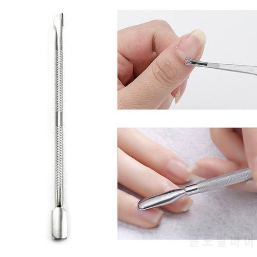 Nail Art Trimmer Stick Scrub Exfoliator Cuticle Remover Pusher Trimmer Manicure Nail Art Tool Grinding Rods Cuticle Remover Push