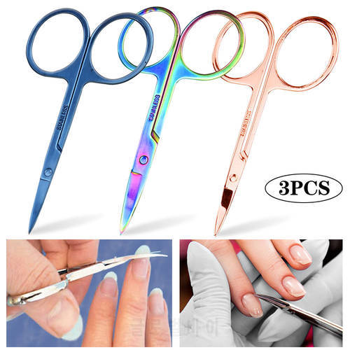Nail Cuticle Cutter Scissors Manicure Pedicure Tools Stainless Steel Dead Skin Scissor Remover Nipper Clipper Nails Art Tools