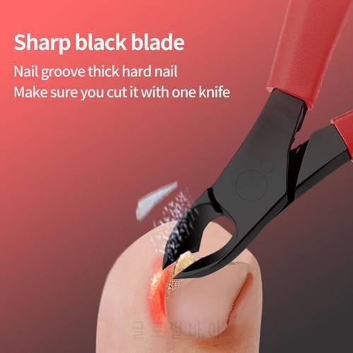 1PC Toe Nail Clippers Thick Nails Toenails Dead Skin Dirt Remover Clipper Nail Correction Nail Groove Pliers Pedicure Care Tool
