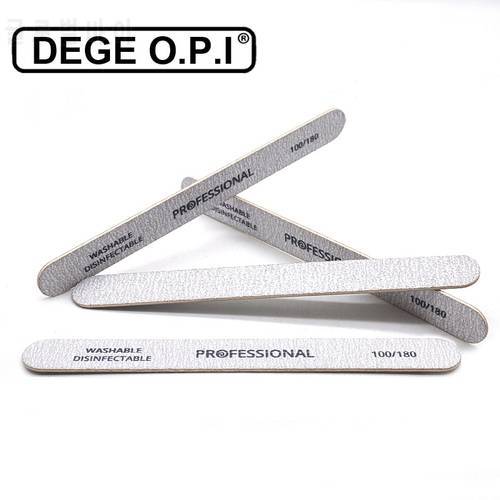 15Pcs/Lot Nail Files For Manicure 100 180 Strong Sandpaper Gray Nails Buffer File Art Nail Accessories Salon Tool High Quality