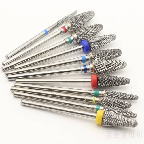 1pcs Quality Carbide Tungsten Nail Drill Bit Manicure Drill For Milling Cutter Nail Files Buffer Nail Art Equipment Accessory