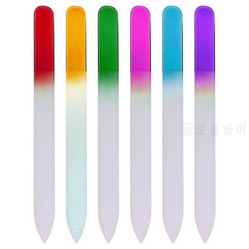 Buffing Grit Sand Fing Nail Art Health Beauty Makeup Tool Durable Crystal Glass File Nail Art Files Manicure Device Nail Art