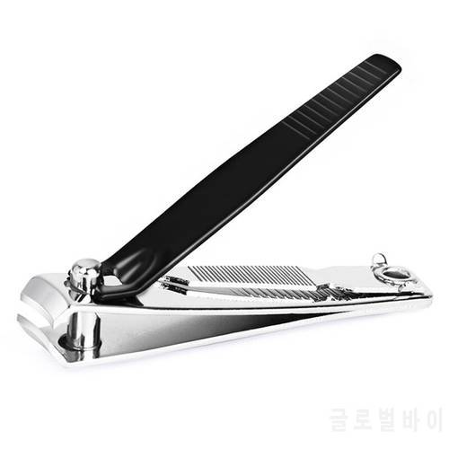 Manicure Nail Clippers Carbon Steel Medium Size Fingernail Cutter Thick Hard Toenail Scissors tools Portable File Nail Armor Too