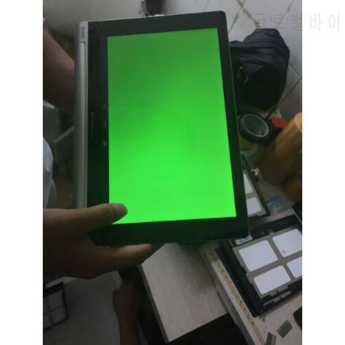 10.1 LCD and touch panel with frame For Lenovo YOGA TABLET 10 B8000 B8000-F 60046 Z0AL wifi Assembly Digitizer Screen Tablet pc