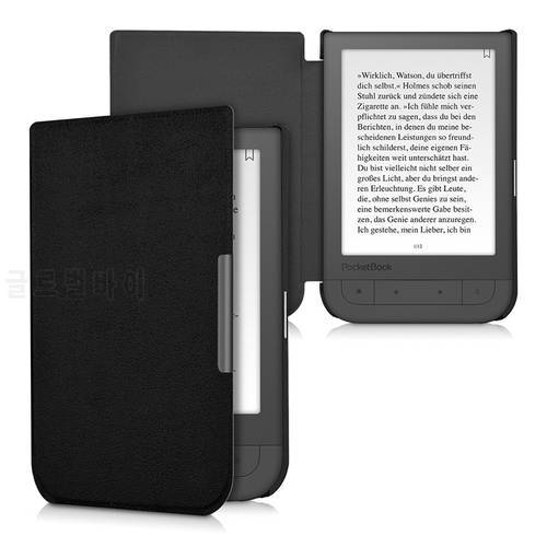 Leather PU Protective Protect Case Skin Cover for PocketBook 631 6&39&39 inch Tablet Accessories
