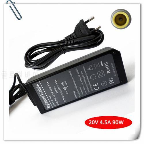 90W AC Adapter Charger for Lenovo IBM ThinkPad 42T4428 42T4432 42T4435 +Cable notebook caderno universal laptop charger