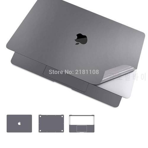 5 in 1 Protective Vinyl Decal Cover For Macbook Air 13 A1932 A2179 M1 A2337 Top/Bottom/Touchpad/Palmguard Skin/Screen Protector