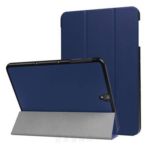 Cover Case for Samsung Galaxy Tab S3 S 3 TM-T820 T825 T829 9.7 Slim Magnetic flip 3 Folding pu leather Tablet cover +free gift