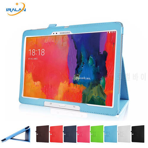 Hot For Samsung Galaxy Note 2014 Edition 10.1 P600 P605 Tablet PU Leather Cover For Samsung Tab Pro 10.1 T520 T521 T525 Case+Pen