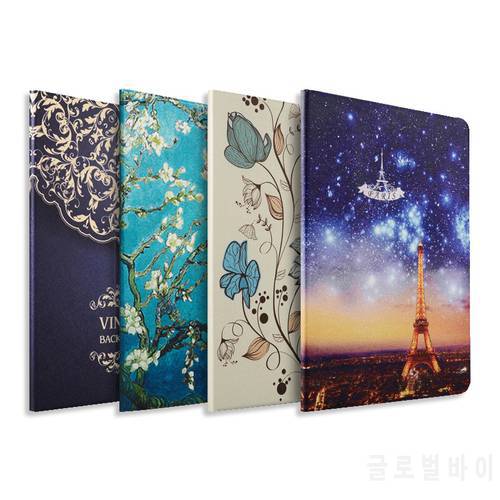 For Xiaomi Mi Pad 4 8.0 Case Lovely Cute Flower Paint Cover Premium Silicone Smart Tablet for Xiomi Xaomi Pad4 Plus Global Case