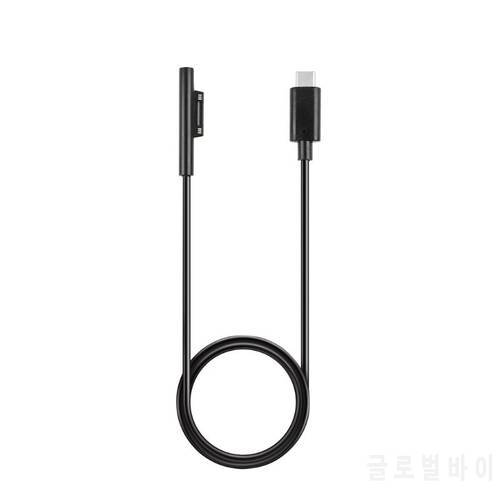 USB C Type C Power Supply Charger Adapter Charging Cable Cord for Microsoft Surface Pro 6/54/3 150cm