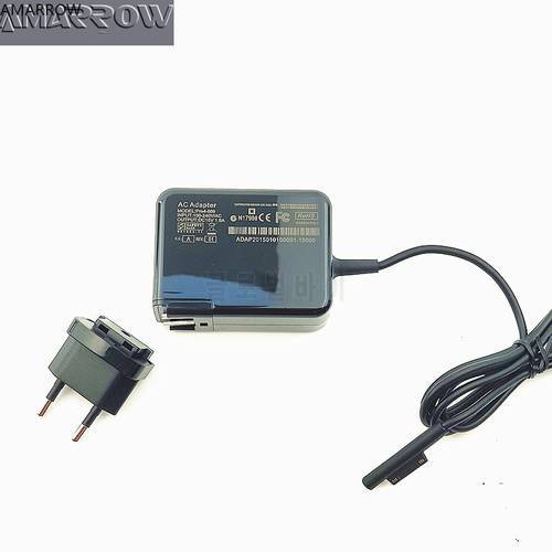 Amarrow Power Supply Laptop Adapter Tablet Pc Wall Charger for Microsoft Surface Pro 5 6 Pro5 Pro6 for Surface Pro 15V 2.58A