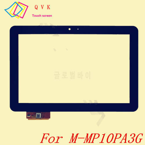 Black 10.1 inch for Mediacom Smartpad 10.1 HD Pro 3G M-MP10PA3G tablet PC replacement touch screen panel digitizer glass