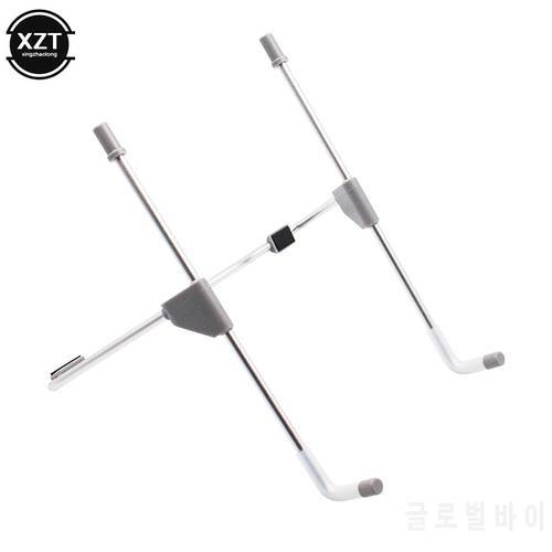 Folding Portable Laptop Stand Viewing Angle/Height Adjustable Aluminum Alloy Bracket Holder for 10-17inch Notebook MacBook