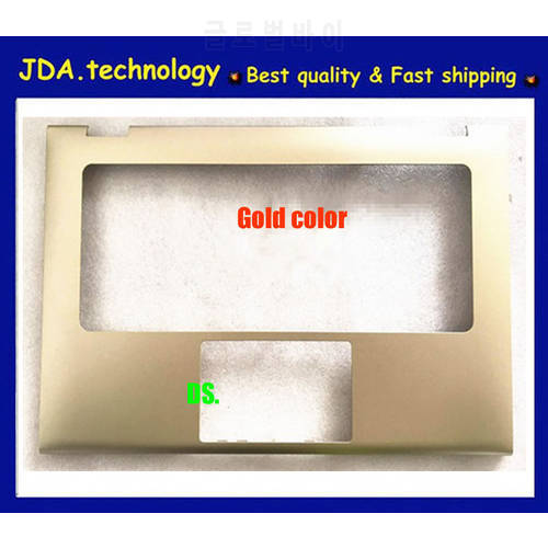 MEIARROW New/org Palmrest top case for Dell Inspiron 13-7000 7347 7348 7359 Upper cover upper shell,Gold color