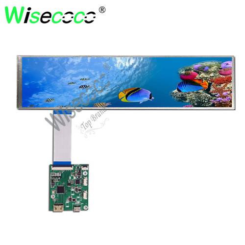 Raspberry Pi Aida64 Display 8.8 Inch 1920x480 IPS LCD Screen Automotive Display Micro USB 60Hz Driver board