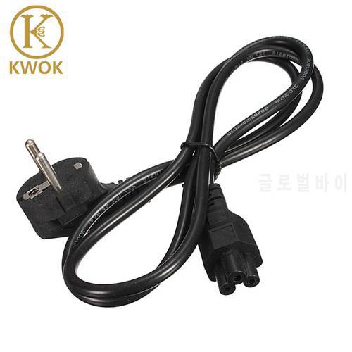 Best EU EUROPEAN 3 Prong 2 Pin AC Laptop Power Cord For Asus HP Sony Dell Lenovo Acer Sumsung Toshiba Fujitsu Free Shipping