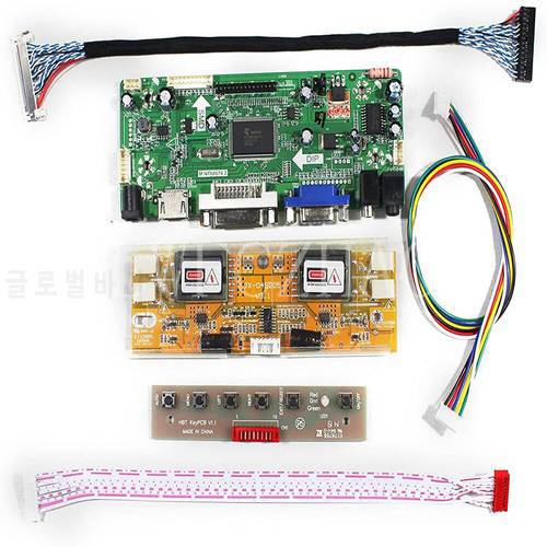 New M.NT68676 Controller Board Monitor Kit for LTM170EX LTM170EU LTM170EH HDMI+DVI+VGA LCD LED screen Controller Board Driver