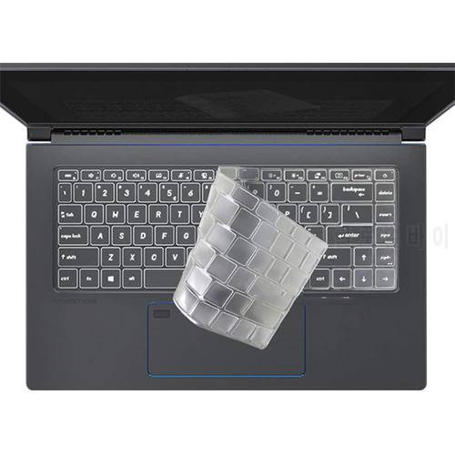 TPU laptop keyboard cover Protector for MSI Prestige 14 A10M A105SC A10SC A10RAS For MSI Prestige 15 A10SC A10 /MSI Modern 15