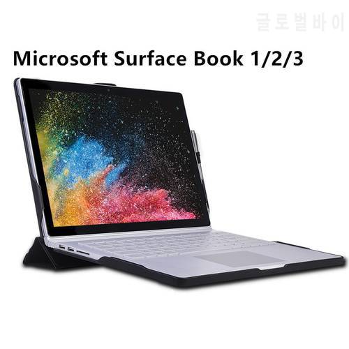 Protective Cover For Microsoft Surface Book 1/2/3 i5 13.5 Inch Multi-use Design Tablet Laptop Sleeve Case For Surface Book 3 i5