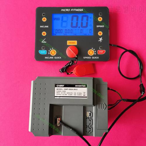 Universal Treadmill control system Inverter controller Dispay control panel circuit board drive VFD Inverters for AC 1-4HP motor