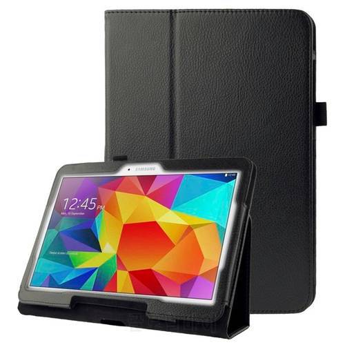 For Samsung Galaxy Tab 4 10.1 inch T530 T531 T535 SM-T530 T533 SM-T531 SM-T535 Tab4 Tablet Case Tablet Holster Leather Cover