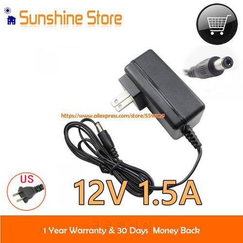 Genuine US Style power cord YAMAHA PA-150B AC Adapter 12V 1.5A 18W DC Adapter Computer Charger Laptop Power Supply