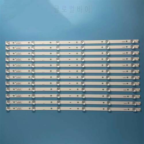 12pcs/set LED Backlight Bar Strip 6 lamp For 65&39&39 TV JS-D-JP65EK-062EC (80228) E65EK-P1000/600-2BN 6V/LED