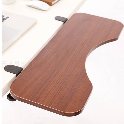 Adjustable Keyboard Tray Table Mount Under Desk Platform Tray Ergonomic Keyboard Wrist Rest Extra Desk Lapdesk